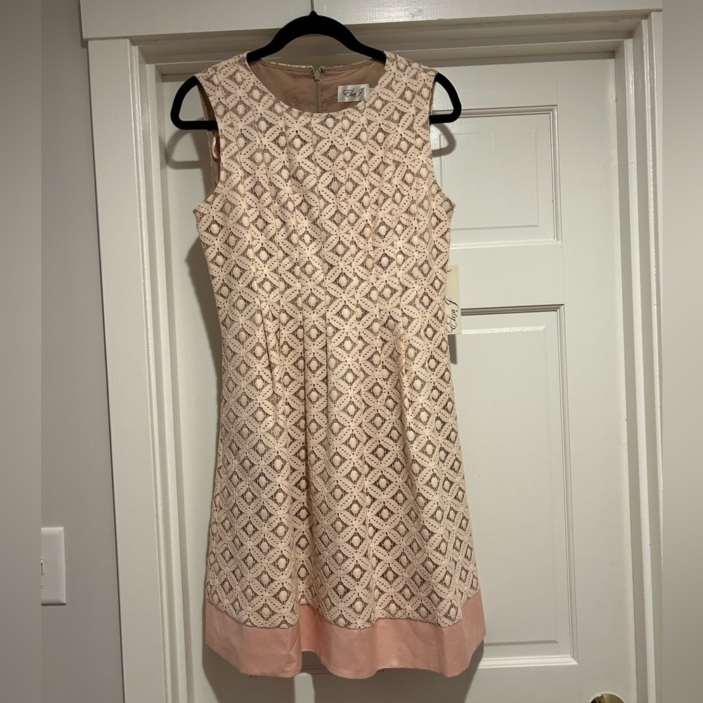 Blush Eliza J lace dress